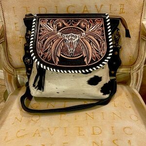 MYRA- SPIRIT OF THE HERD HANDTOOLED BAG
